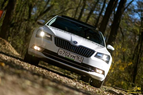 Бизнес-демократ: тест-драйв Skoda Superb 2015